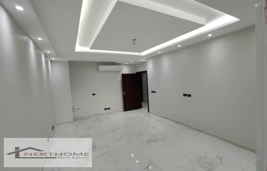 town house 250m fully finished with kitchen , ac`s in hyde park new cairo amazing price 80<000 11