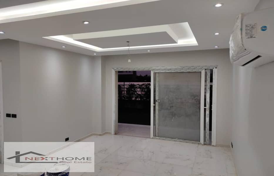 town house 250m fully finished with kitchen , ac`s in hyde park new cairo amazing price 80<000 12