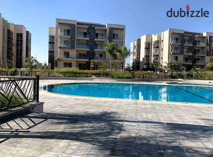 Apartment 188 sqm + private garden 99 sqm (immediate delivery) in Galleria Moon Valley Compound, Fifth Settlement 2