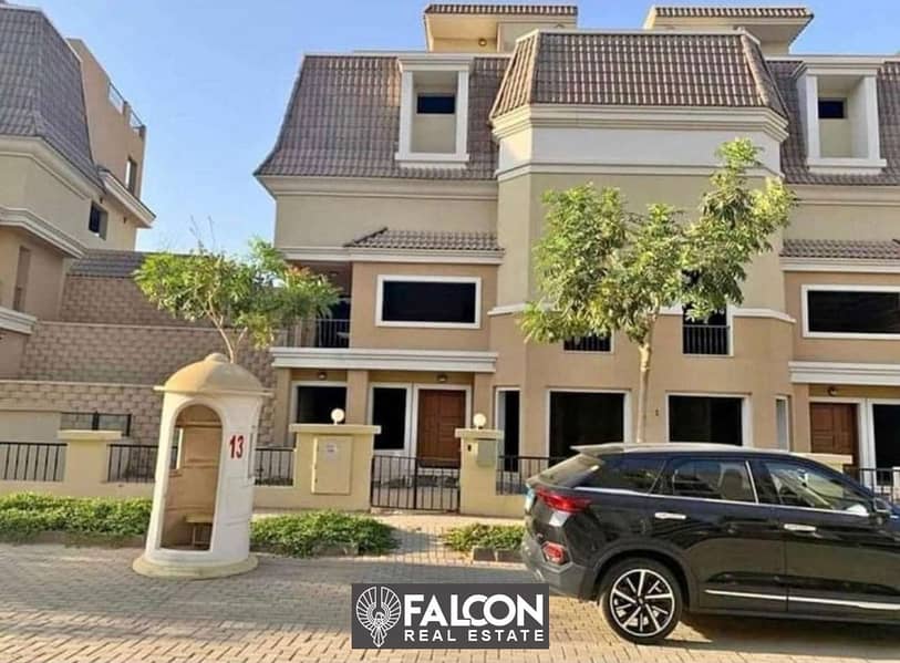 فيلا 206 متر للبيع بالتقسيط ف كمبوند سراي القاهرة الجديدة التجمع الخامس / Villa For Sale Sarai New Cairo 0