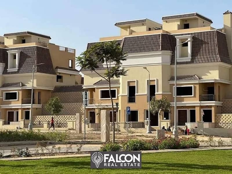 فيلا 206 متر للبيع بالتقسيط ف كمبوند سراي القاهرة الجديدة التجمع الخامس / Villa For Sale Sarai New Cairo 6