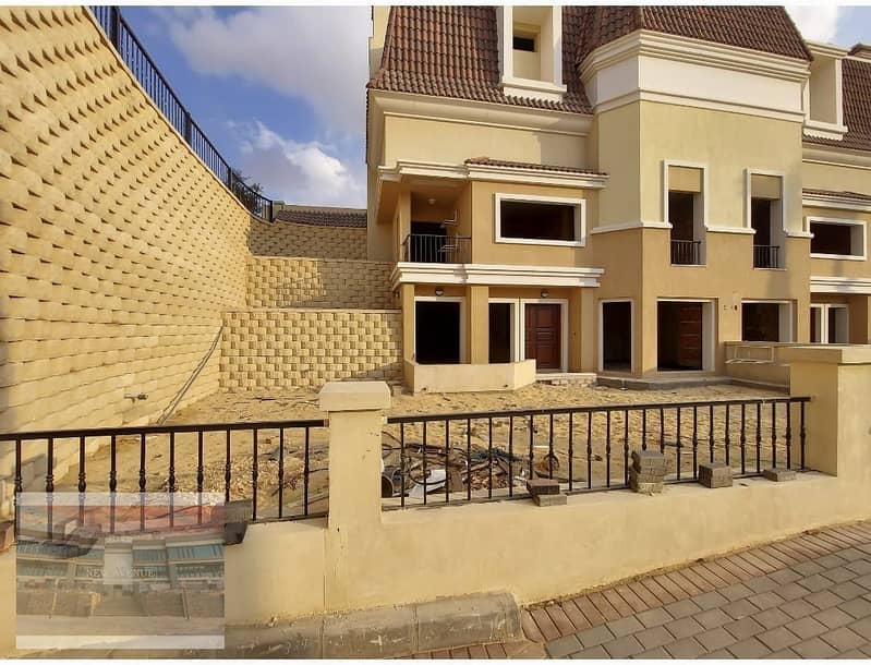 S villa for sale at sarai bedrooms ready to move semi finished + garden 1