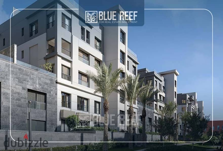 Ready to Move Duplex For Sale Pool View Fully finished with AC's In Trio Gardens - New Cairo 4