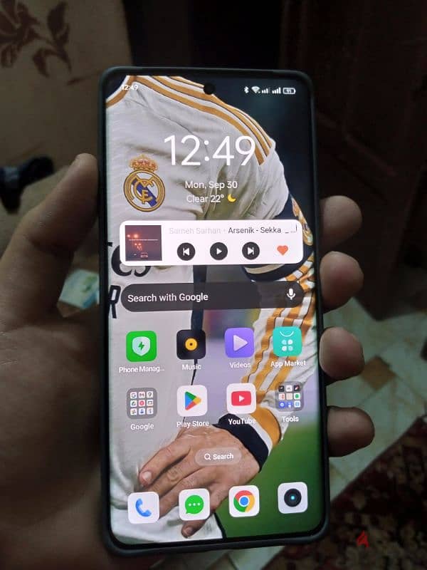 realme gt6t 12-256ضمان محلي استعمال اقل من شهر 7