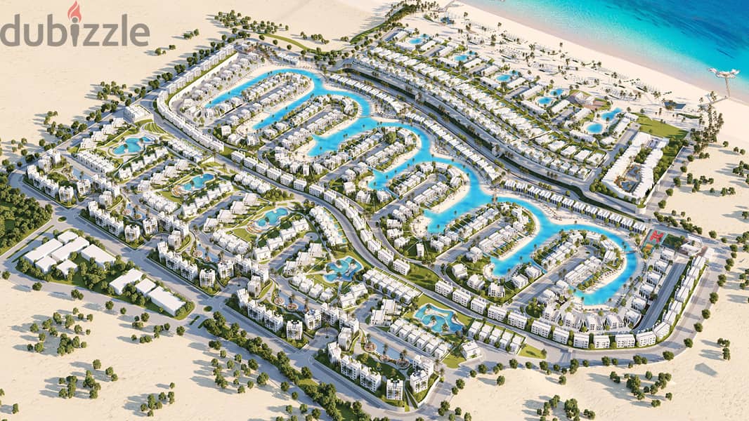 اقل سعر شاليه ارضي ريسيل في D-Bay دي باي علي Lagoon مباشره 8