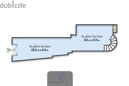 محل للايجار 172 م محطة الرمل - واجهه 4,5 متر على الشارع