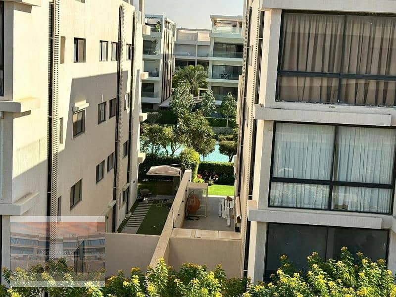 Apartment -2 bedroon- Fully furnished with ACs -for rent in Lakeview Residence New Cairo 0