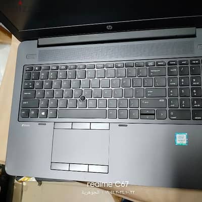 zbook G3 Core i7 6th HQ Ram 16 Hard 256