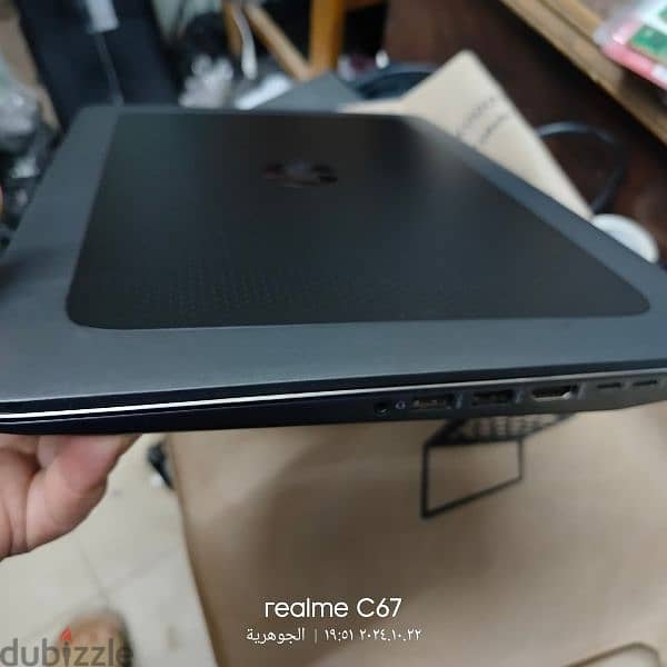 zbook G3 Core i7 6th HQ Ram 16 Hard 256 3