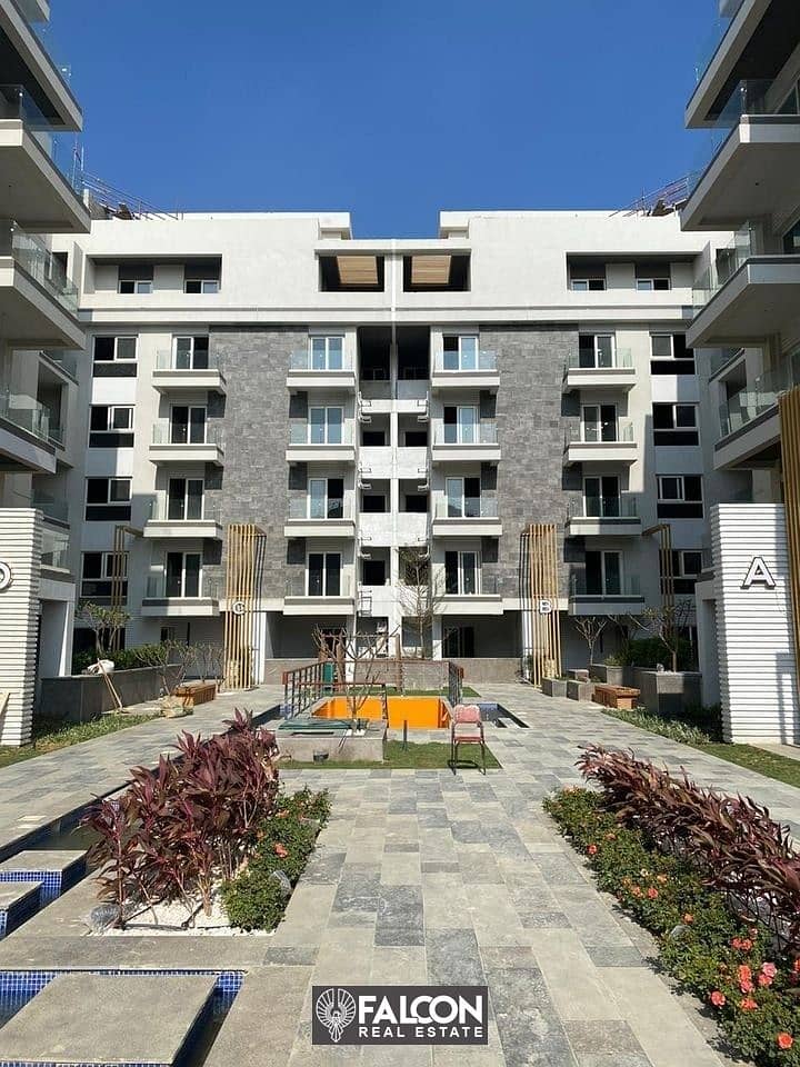 Apartment for sale- Immediate delivery in Mountain View iCity, New Cairo, next to the American University. 160 msq- 3 bedrooms  with instalments 3