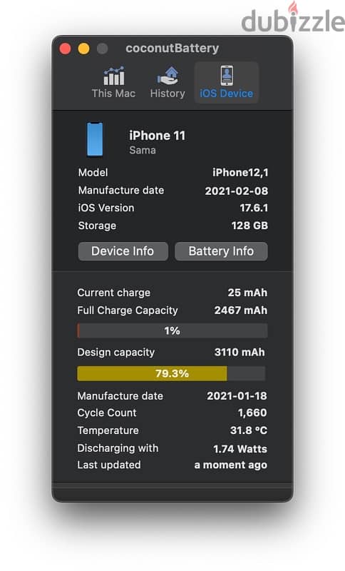 iPhone 11 128g 3