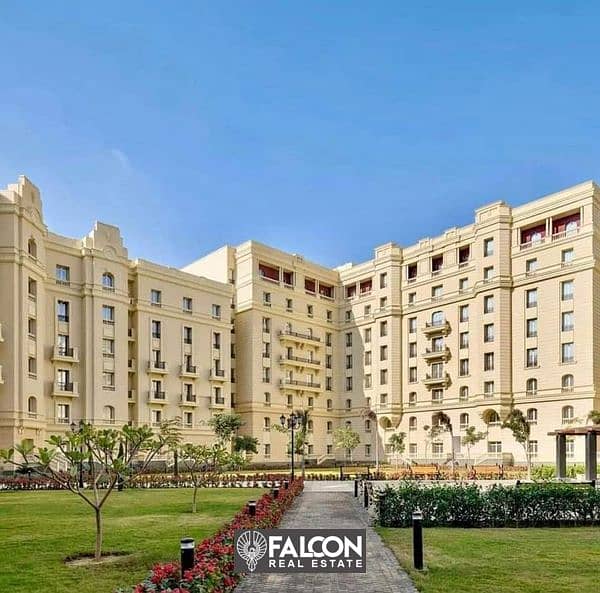 Apartment for sale immediate delivery in installments wonderful view on landscape in New Capital Garden City Compound 9