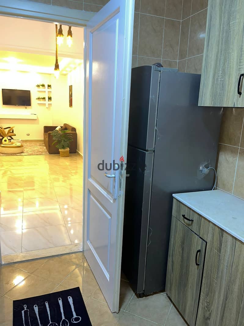 Furnished apartment for rent in Madinaty B8, Ultra Super Lux - great location, close to services 4