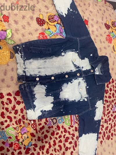 جاكيت denim من zara