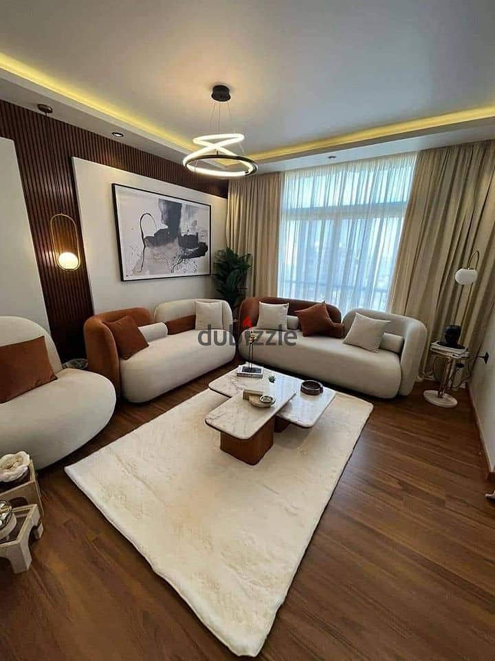 Receive your fully finished super lux apartment, ready for immediate delivery and viewing, for sale in The Address East Compound, New Cairo. 7