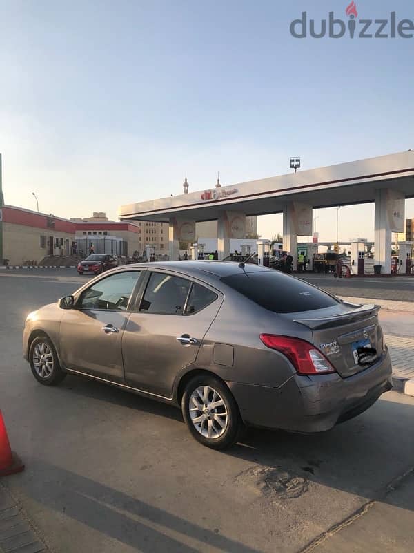 عربيه نيسان صني لإيجارNissan sunny for rent 1