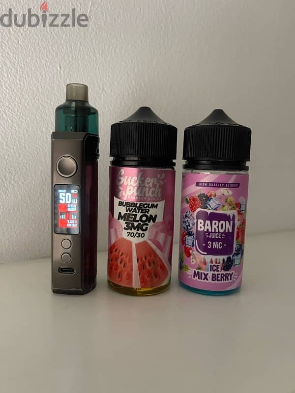 vape drag x استخدام خفيف جدا 0