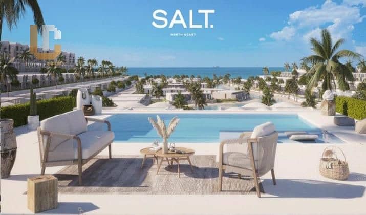 Chalet Sea-View & Full Lagoon View Chalet For Sale Instalments Less Than Developer Price Salt North Coast By Tatweer Misr 8