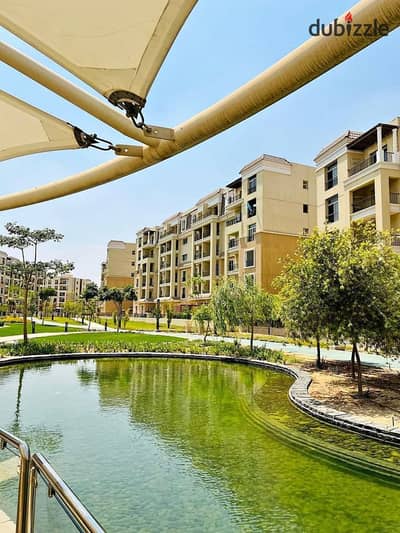 Apartment for sale in installments in a very special location on the landscape in Mostaqbal City, Compound (Saray), Emdad, Fifth Settlement