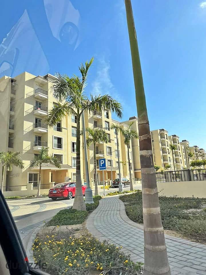 Apartment for sale in installments in a very special location on the landscape in Mostaqbal City, Compound (Saray), Emdad, Fifth Settlement 9