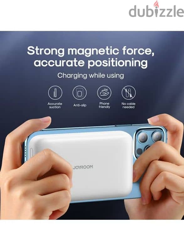 Power Bank Joyroom 10000Mah.   magnetic W020 3