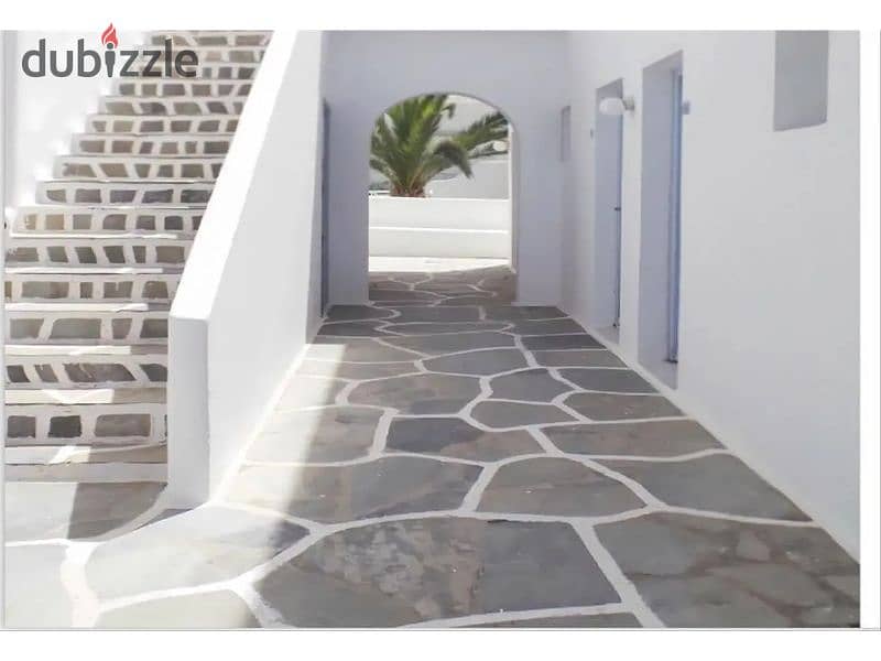 Chalet with garden for sale in Sidi Abdel Rahman directly on the sea in the village of Plage from Mountain View North Coast 2