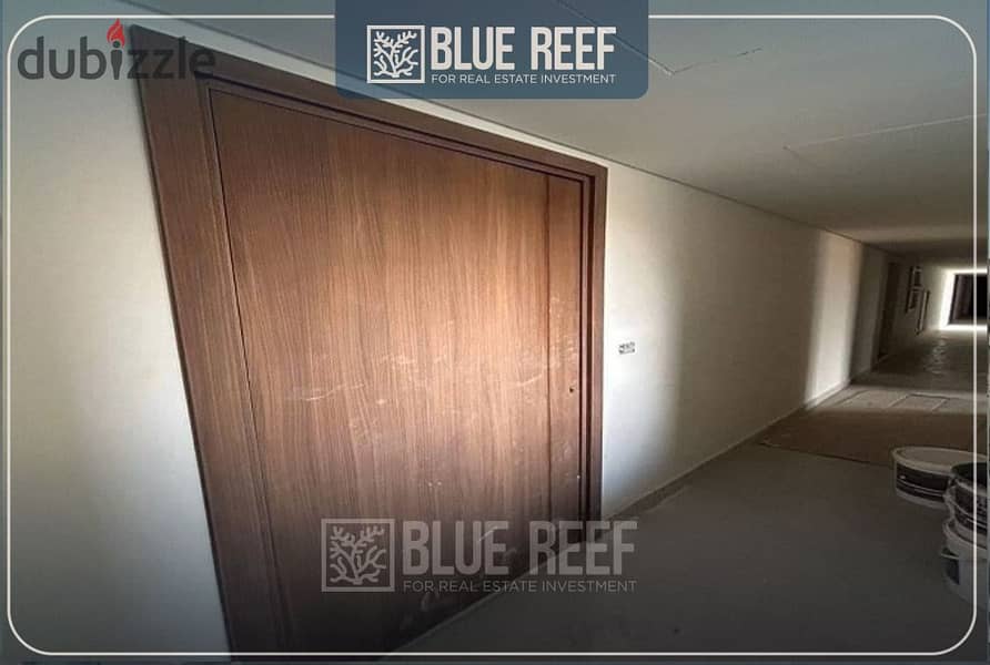 Apartment for sale, 140 sqm, 2 bedrooms, prime Location hapTown, Hassan Allam, Mostaqbal City 11