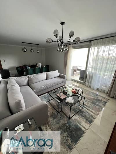 Apartment for rent, 154 sqm, two rooms, furnished and air-conditioned, first residence, Palm Parks Compound, 6 October