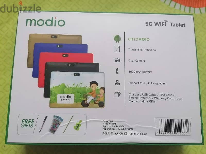 5g wifi 7inch modio tablet 1