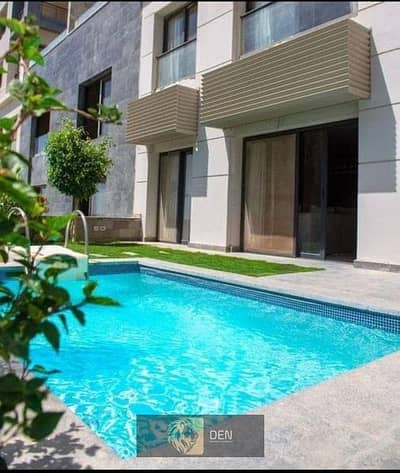 Duplex for sale in Trio Gardens, New Cairo, in the heart of the Fifth Settlement