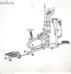 Pro-Hanson Elliptical - عجلة رياضية اوربتراك 0