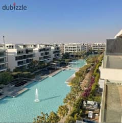 Apartment with garden for sale fully finished -  New Cairo / Lake view Residence Compound 0