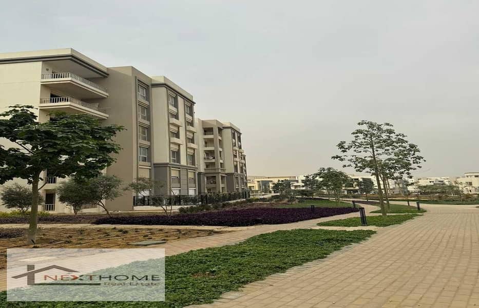 Apartment with kitchen , ac`s for rent in hyde park new cairo view landscap bahry price : 45,000 10