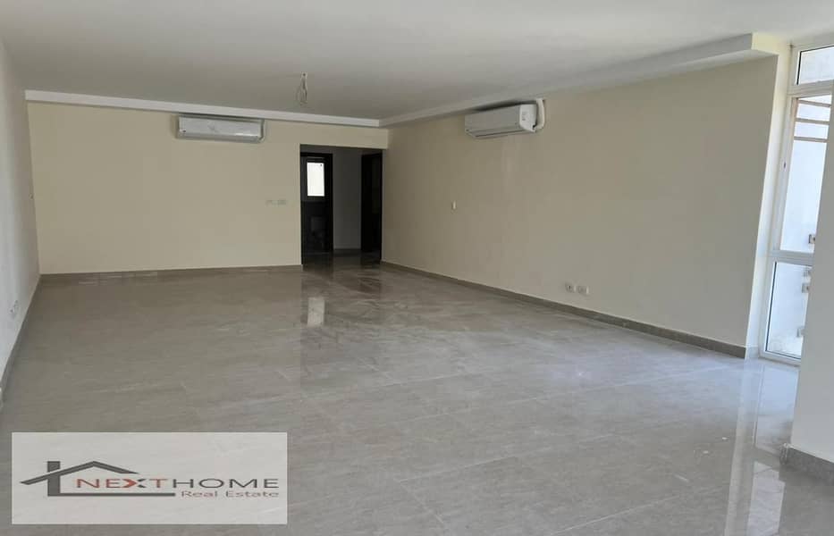 Apartment with kitchen , ac`s for rent in hyde park new cairo view landscap bahry price : 45,000 24