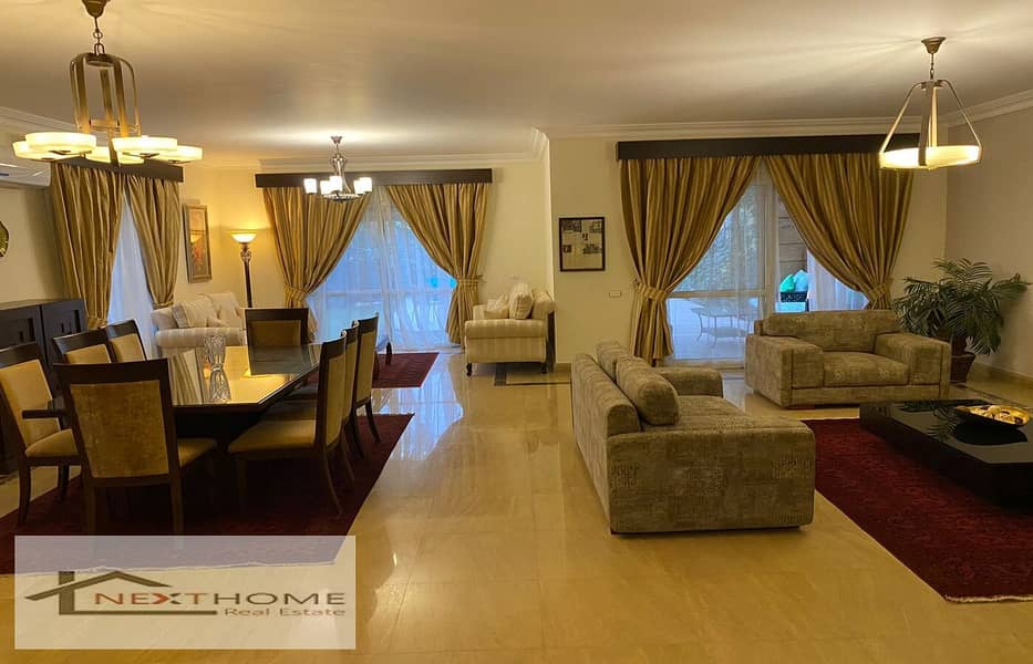 twin house 350m fully furnished for sale in bellagio sabbour new cairo view landscap bahry under market price 0