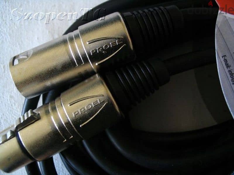 xlr to xlr proel cable 10m كابل صوت ١٠ متر 1