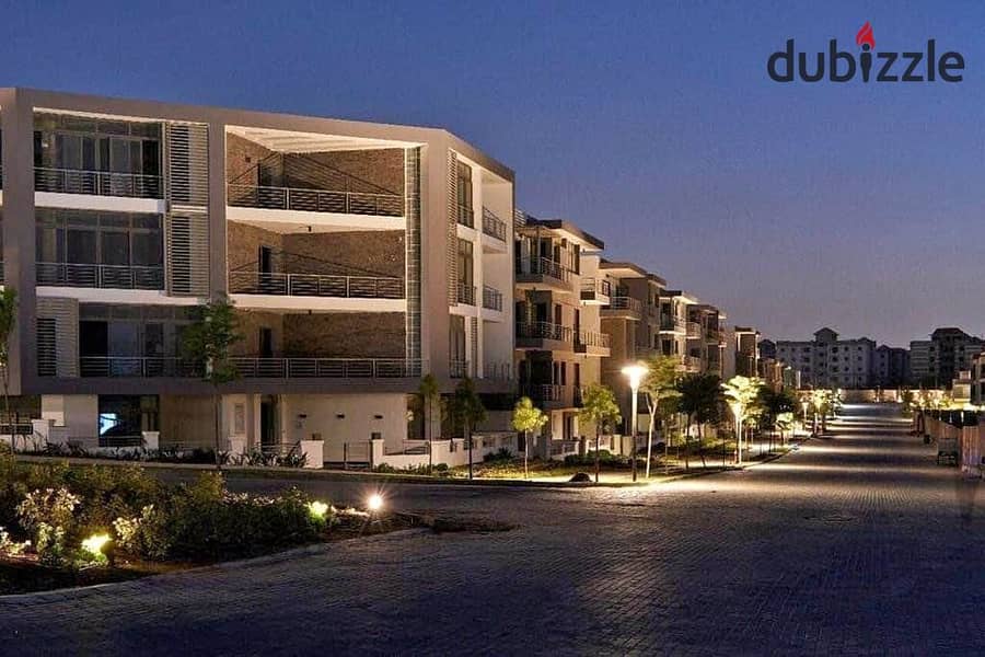 Duplex for sale with 10% down payment, semi-finished, in Taj City Compound, with a distinctive sea view 3