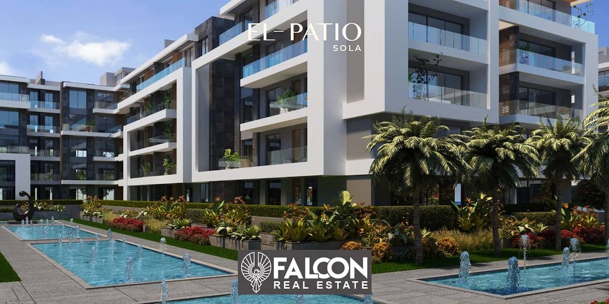 Without a down payment and at the first offer price in the new La Vista project Patio Sola, I own an apartment of 150 meters on Suez Direct Road. . . . . . 2