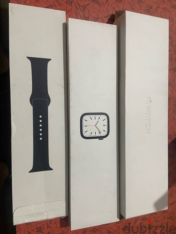 Watch Series 7 GPS 45mm Midnight Aluminium Case With Sport Band 4