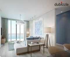 144 sqm apartment in Mazarine on the sea in front of El Alamein Towers, North Coast, in installments over 7 years 0