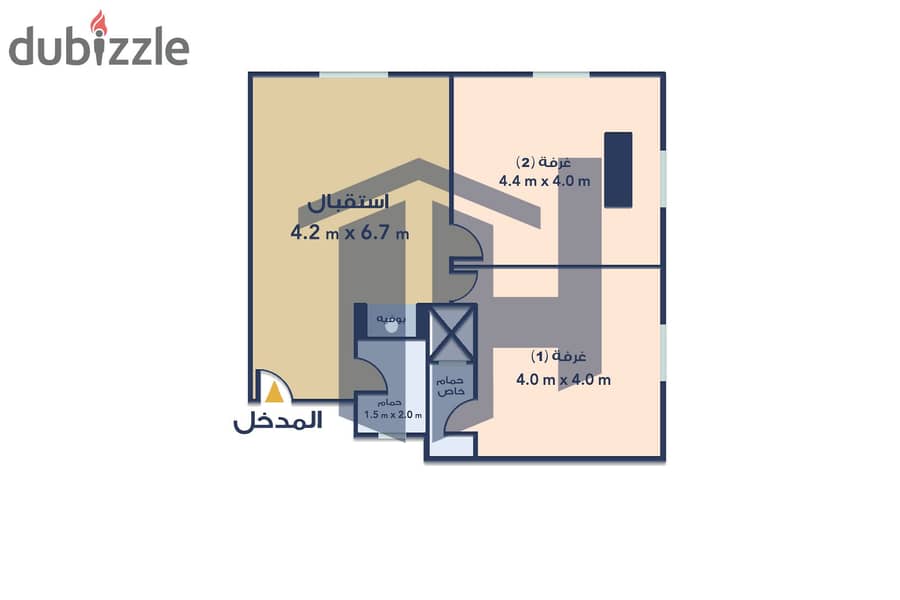 Administrative headquarters for sale, 90 m, Raml Station (Sultan Hussein St. ) 4