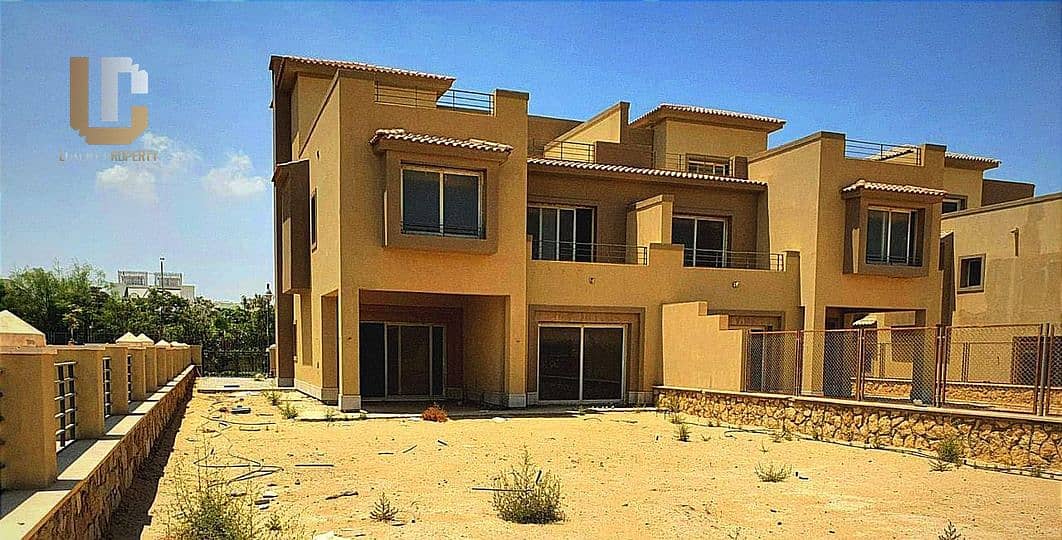 لقطة فيلا توين هاوس PK1 استلام فوري موقع مميز بالم هيلز قطامية التجمع الخامس Palm Hills Katameya New Cairo 5