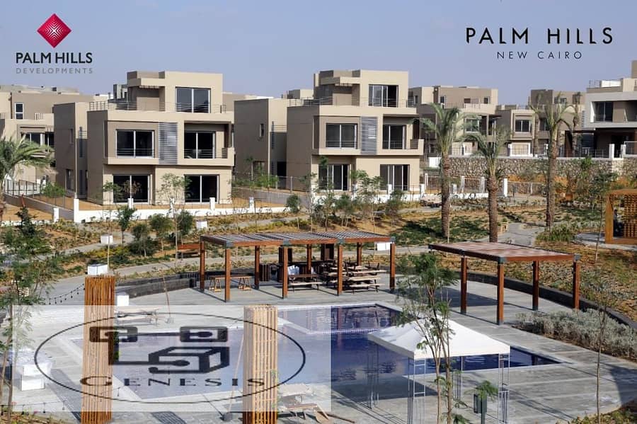 شقة متشطبه للبيع بموقع متميز في بالم هيلز Palm Hills 0