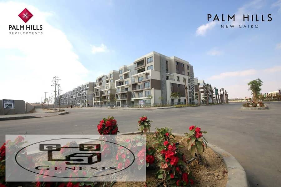 شقة متشطبه للبيع بموقع متميز في بالم هيلز Palm Hills 6