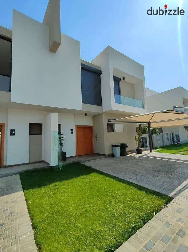 Townhouse villa without down payment for sale in Al Burouj Compound in installments 7