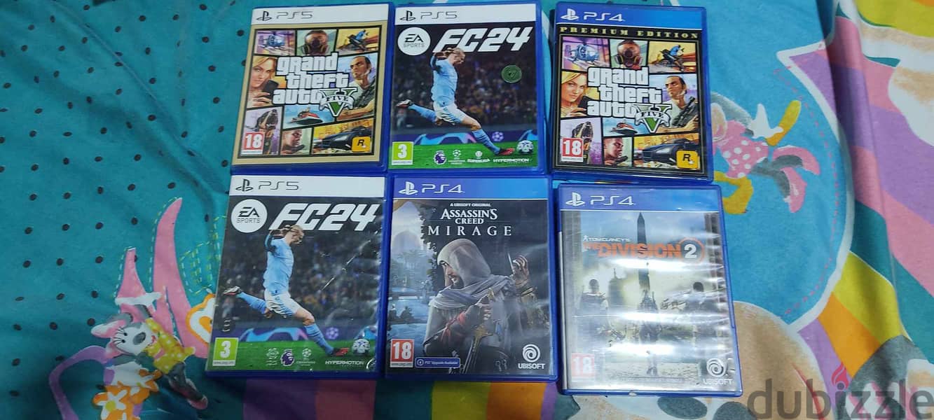 cd games ps4 -ps5 0