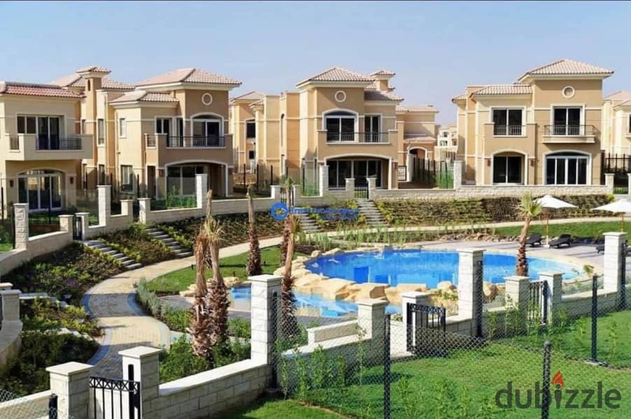 villa for sale in stone park compound prime location in new cairo 7