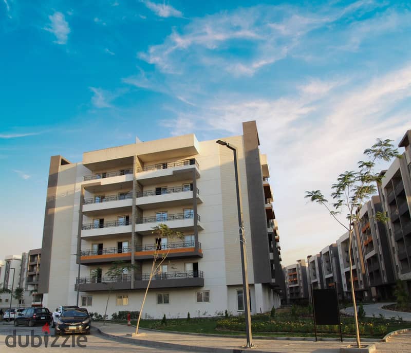 Apartment for sale in October with installments, fully finished in Rock Eden with a distinctive view of water bodies and landscape. . | Ashgar City - A 27