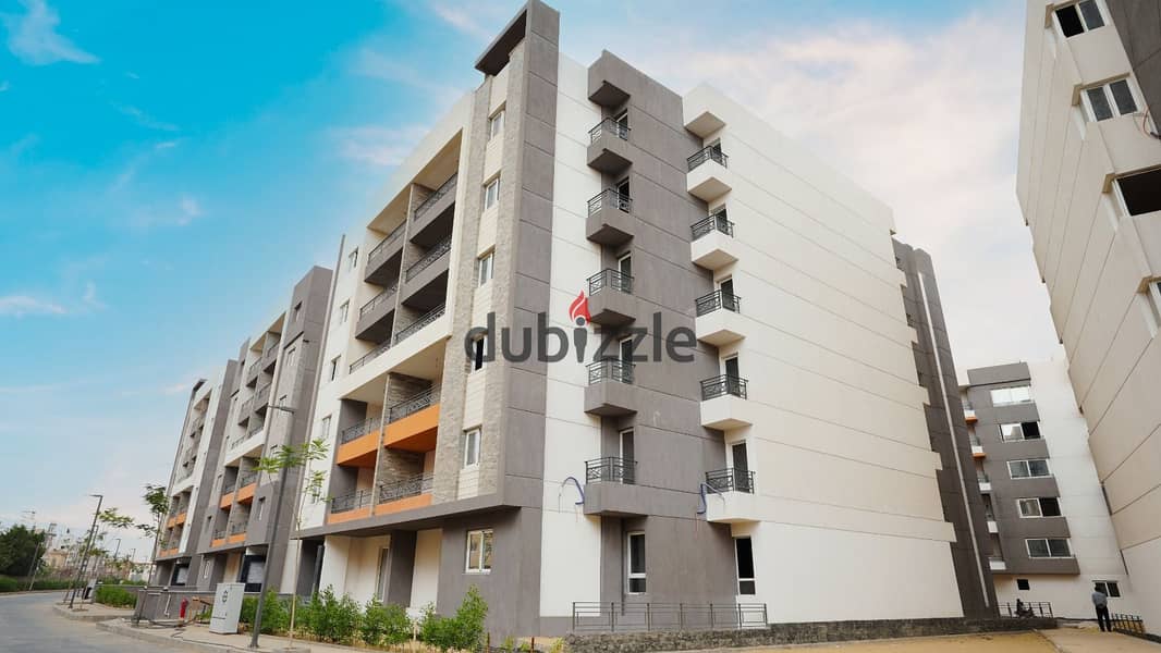 Apartment for sale in October with installments, fully finished in Rock Eden with a distinctive view of water bodies and landscape. . | Ashgar City - A 29