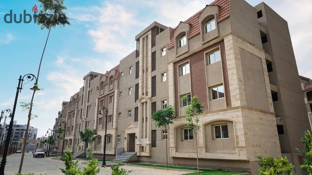 Apartment for sale in October with installments, fully finished in Rock Eden with a distinctive view of water bodies and landscape. . | Ashgar City - A 31